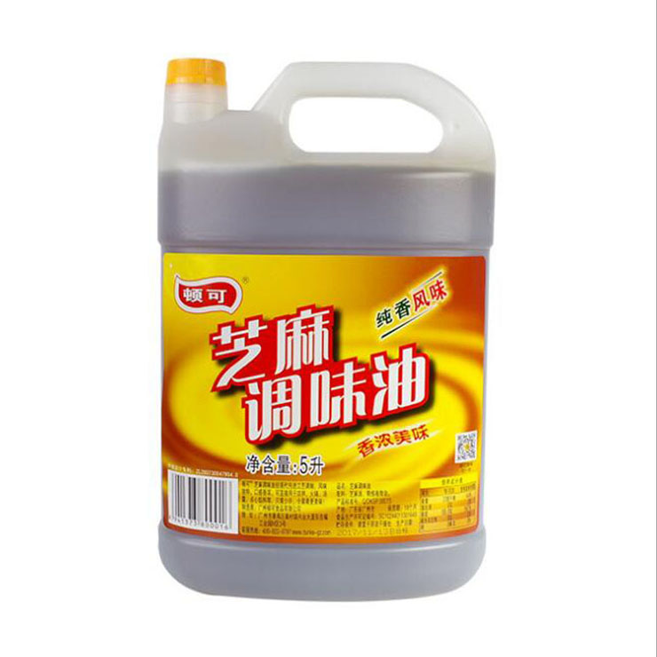 顿可 芝麻调味油5L